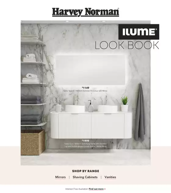 Harvey Norman catalogue | Ilume Look Book | 2025-06-11T00:00:00.000Z - 2025-12-31T00:00:00.000Z
