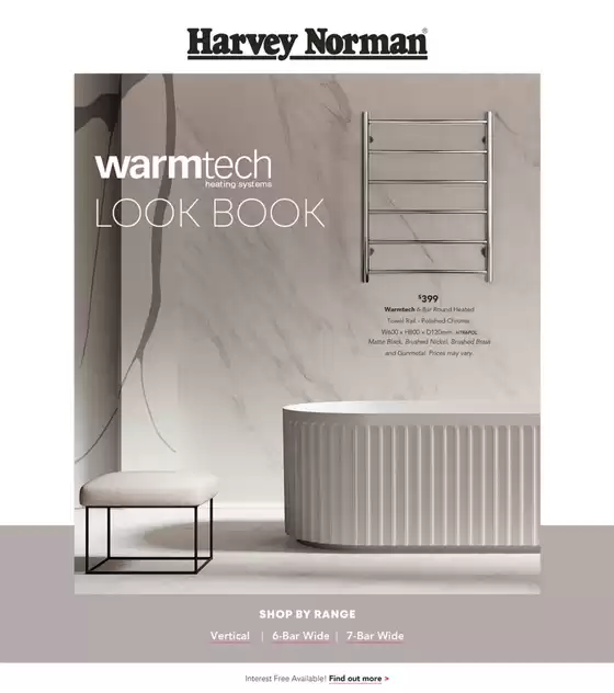 Harvey Norman catalogue | Warmtech Look Book | 2025-06-12T00:00:00.000Z - 2025-12-31T00:00:00.000Z