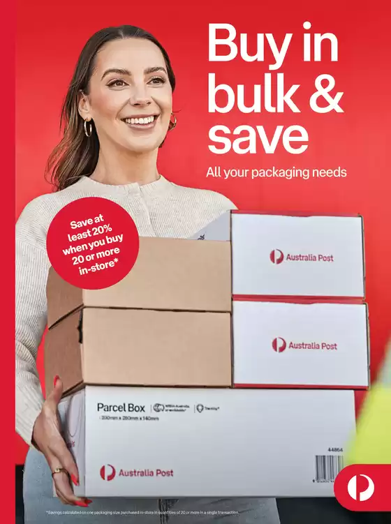 Australia Post catalogue | Buy In Bulk & Save All Your Packaging Needs | 2025-02-18T00:00:00.000Z - 2025-12-31T00:00:00.000Z