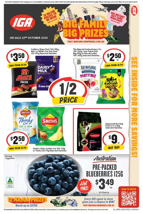 Iga catalogue specials