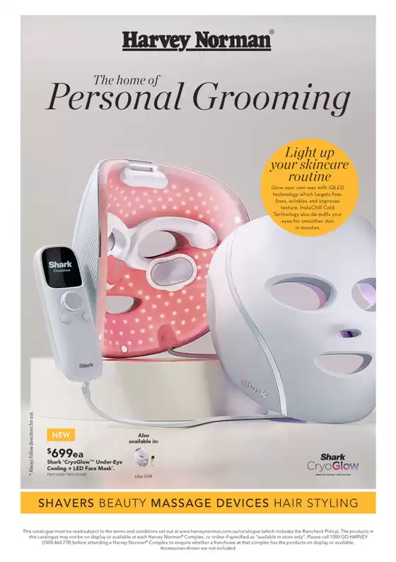 Harvey Norman catalogue in Ardrossan SA | Electrical Personal Care | 2026-04-24T00:00:00.000Z - 2026-04-29T00:00:00.000Z