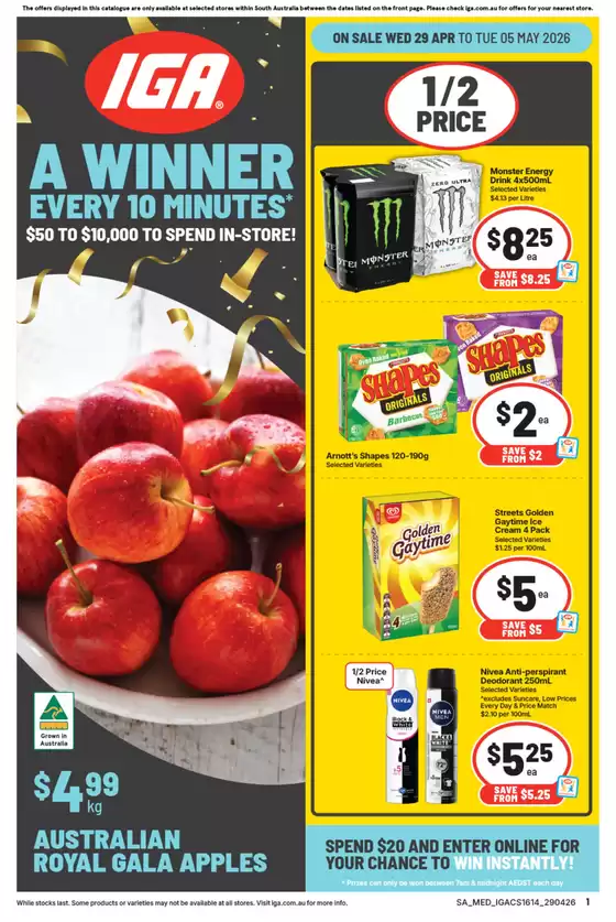 IGA catalogue | Top offers for all bargain hunters | 2026-04-29T00:00:00.000Z - 2026-05-05T00:00:00.000Z