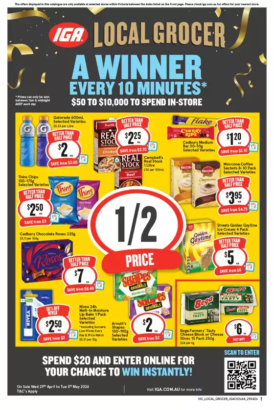 IGA catalogue | Great discounts on selected products | 2026-04-29T00:00:00.000Z - 2026-05-05T00:00:00.000Z