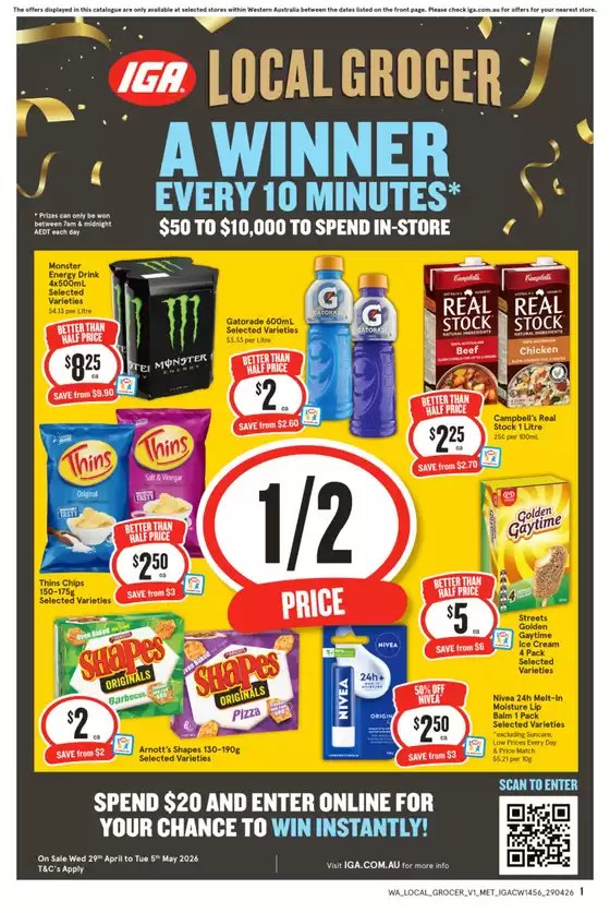 IGA catalogue | Great offer for bargain hunters | 2026-04-29T00:00:00.000Z - 2026-05-05T00:00:00.000Z