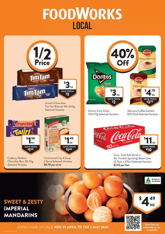 Foodworks catalogue in Kambalda WA | Local | 2026-04-29T00:00:00.000Z - 2026-05-05T00:00:00.000Z