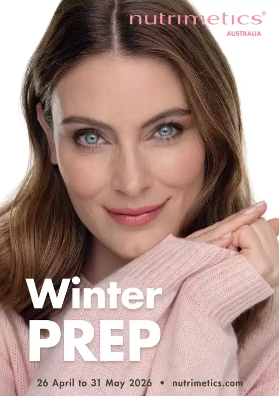 Nutrimetics catalogue | Winter PREP | 2026-04-27T00:00:00.000Z - 2026-05-31T00:00:00.000Z