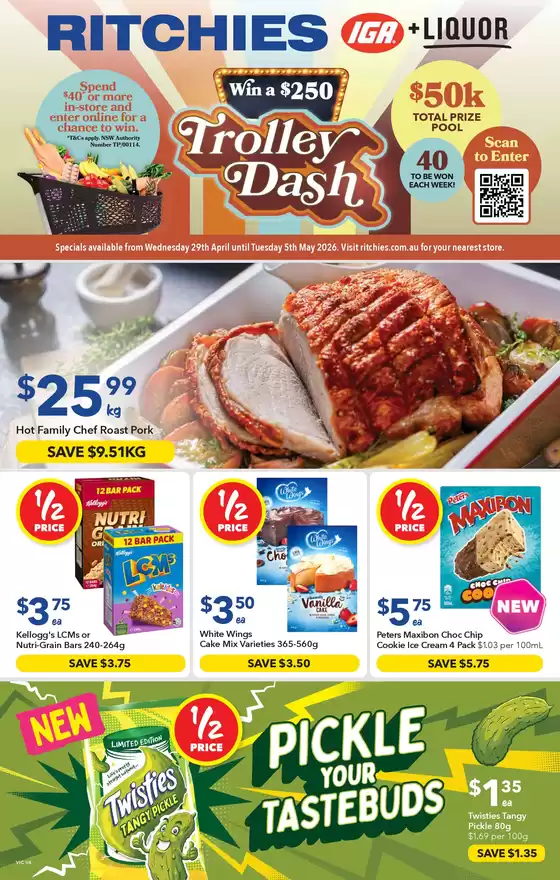 Ritchies catalogue in Sunbury VIC | Sneak Peek - Ritchies Specials | 2026-04-29T00:00:00.000Z - 2026-05-05T00:00:00.000Z