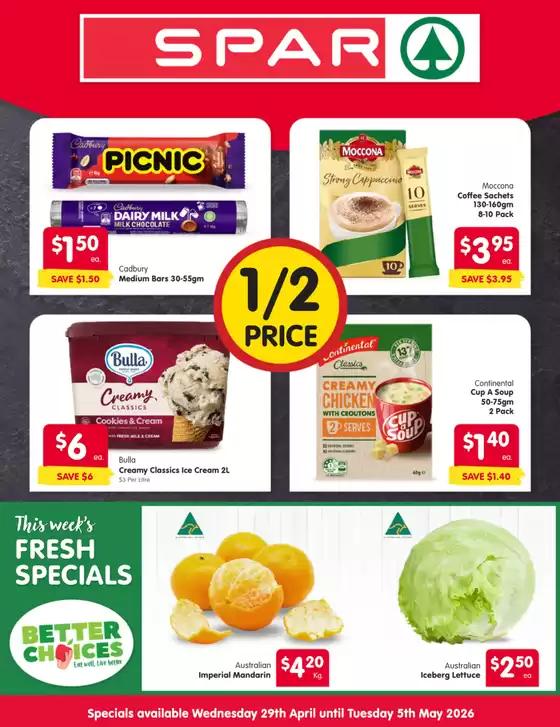 SPAR catalogue | Offers for bargain hunters | 2026-04-29T00:00:00.000Z - 2026-05-05T00:00:00.000Z