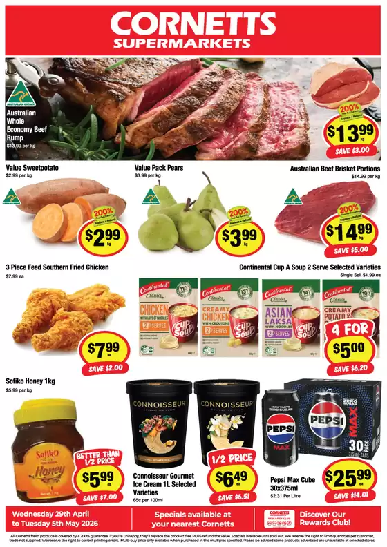 CORNETTS catalogue | CORNETTS catalogue specials | 2026-04-29T00:00:00.000Z - 2026-05-05T00:00:00.000Z