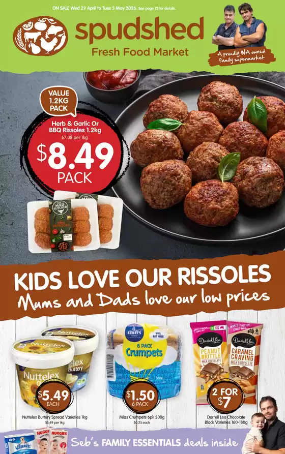 Spudshed catalogue | Spudshed April 29 | 2026-04-29T00:00:00.000Z - 2026-05-05T00:00:00.000Z