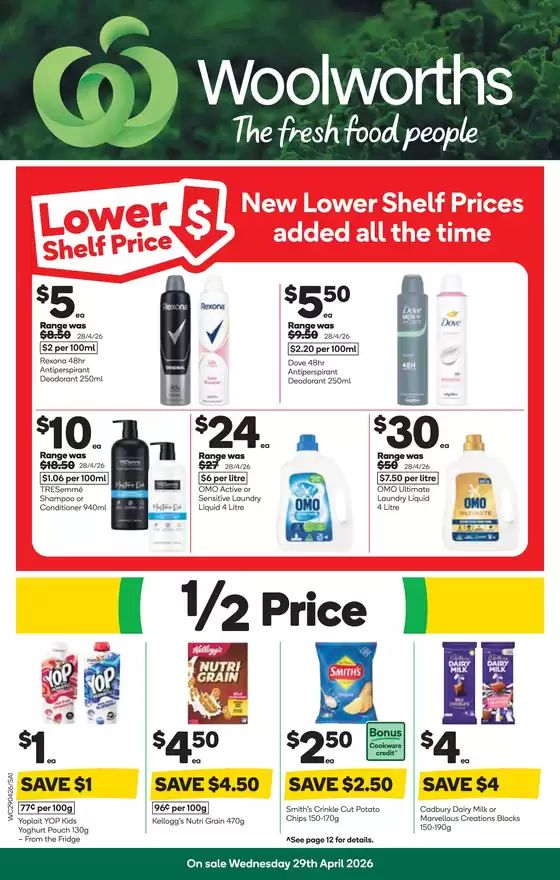 Woolworths catalogue in Hillarys WA | Weekly Specials - 29/04 | 2026-04-29T00:00:00.000Z - 2026-05-05T00:00:00.000Z
