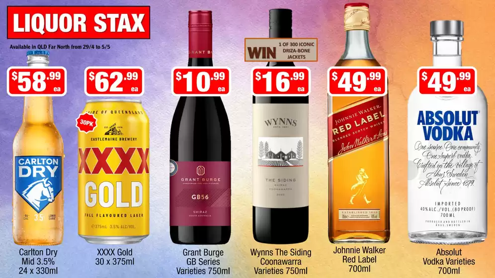 Liquor Stax catalogue | Weekly Specials | 2026-04-29T00:00:00.000Z - 2026-05-05T00:00:00.000Z