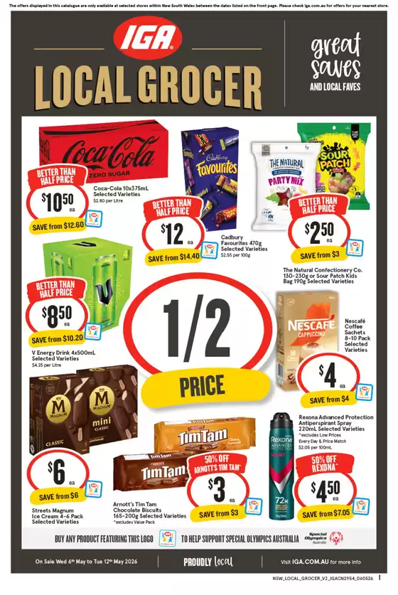 IGA catalogue | New offers to discover | 2026-05-06T00:00:00.000Z - 2026-05-12T00:00:00.000Z