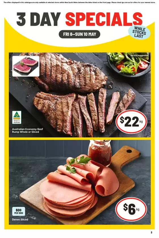 IGA catalogue | Current bargains and offers | 2026-05-08T00:00:00.000Z - 2026-05-10T00:00:00.000Z