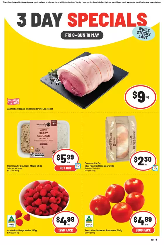 IGA catalogue | Current deals and offers | 2026-05-08T00:00:00.000Z - 2026-05-10T00:00:00.000Z