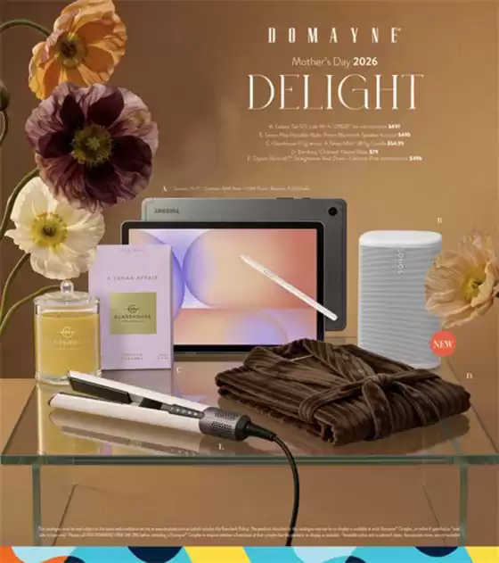 Domayne catalogue | Mother's Day | 2026-05-04T00:00:00.000Z - 2026-05-10T00:00:00.000Z