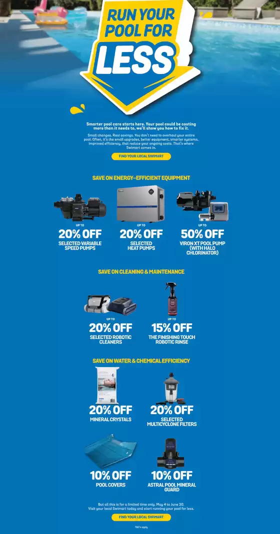 Swimart catalogue in Summertown SA | Special Offer | 2026-05-04T00:00:00.000Z - 2026-06-30T00:00:00.000Z
