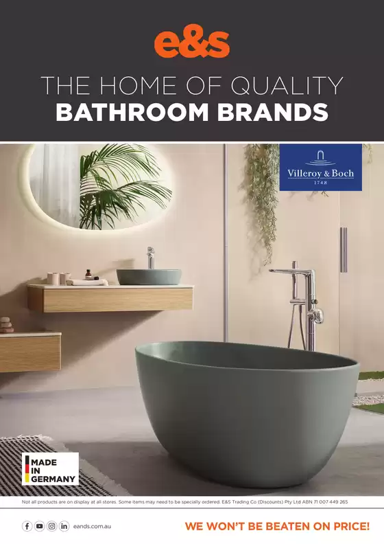 E&S catalogue in Summertown SA | May Catalogue | 2026-05-04T00:00:00.000Z - 2026-05-31T00:00:00.000Z