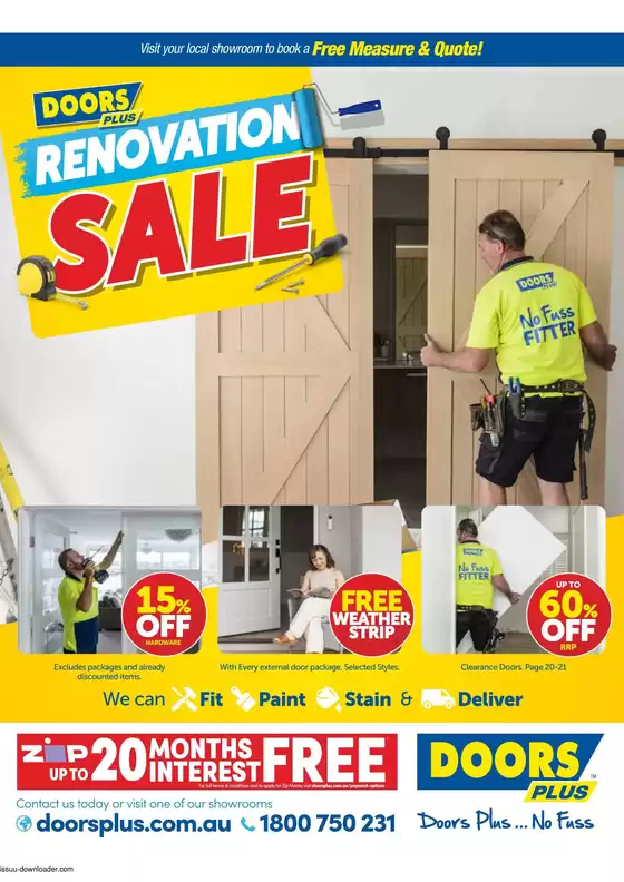 Doors Plus catalogue | Rennovation Sale | 2026-05-04T00:00:00.000Z - 2026-05-31T00:00:00.000Z