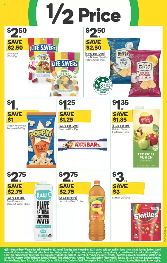 Weekly Specials - 5/11