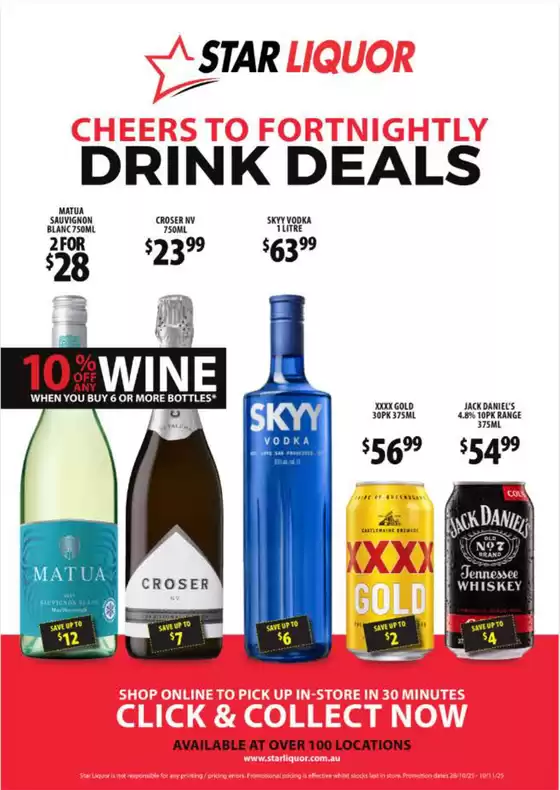 Star Liquor catalogue | Fortnightly Catalogue | 2025-10-28T00:00:00.000Z - 2025-11-10T00:00:00.000Z