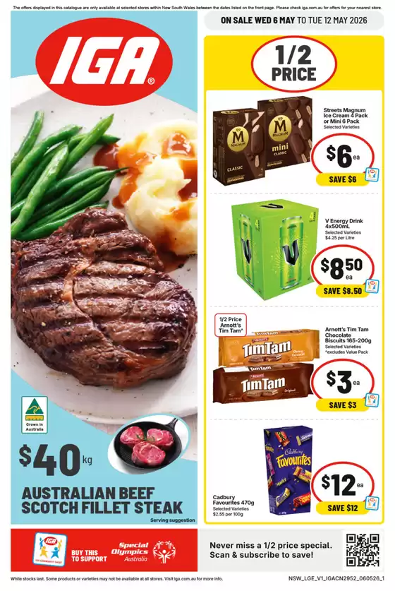 IGA catalogue | Our best bargains | 2026-05-06T00:00:00.000Z - 2026-05-12T00:00:00.000Z