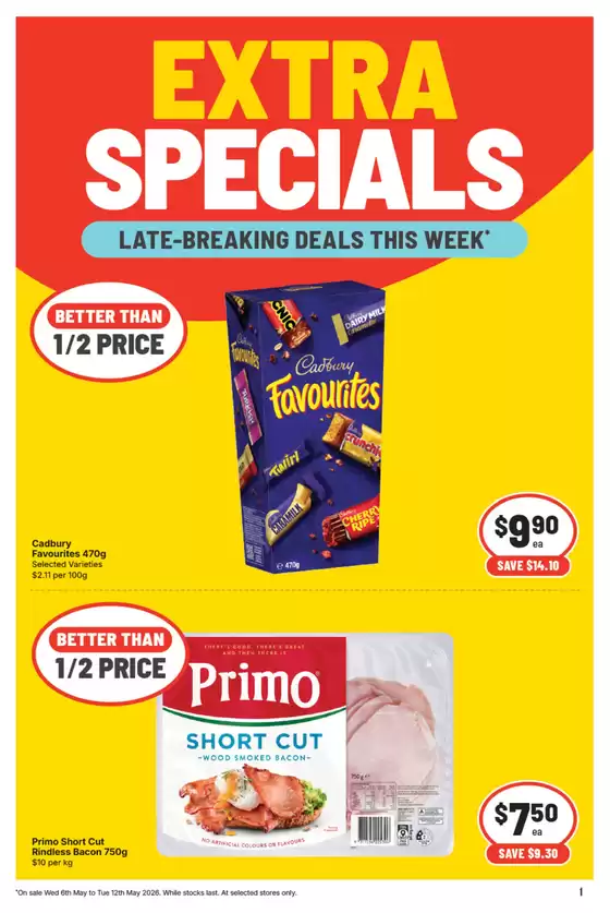 IGA catalogue | Offers for bargain hunters | 2026-05-06T00:00:00.000Z - 2026-05-12T00:00:00.000Z