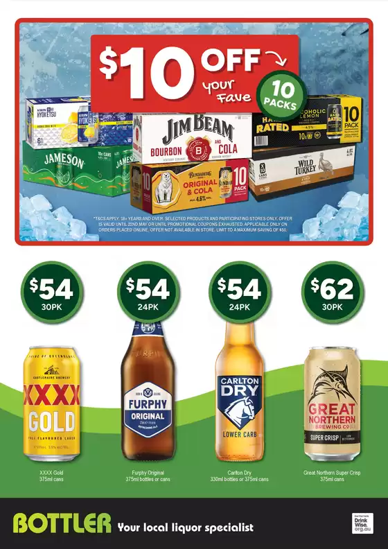 Bottler catalogue | Bottler catalogue specials | 2026-05-06T00:00:00.000Z - 2026-05-19T00:00:00.000Z