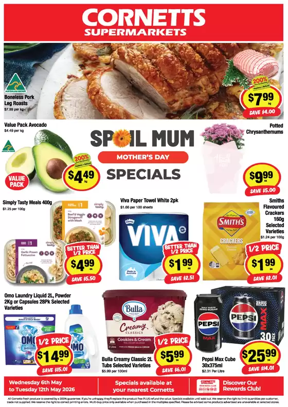 CORNETTS catalogue | CORNETTS catalogue specials | 2026-05-06T00:00:00.000Z - 2026-05-12T00:00:00.000Z