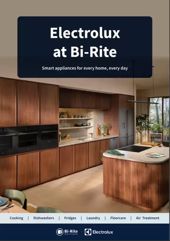Bi-Rite catalogue in Lakelands WA | Electrolux at Bi-Rite | 2026-05-07T00:00:00.000Z - 2026-07-31T00:00:00.000Z