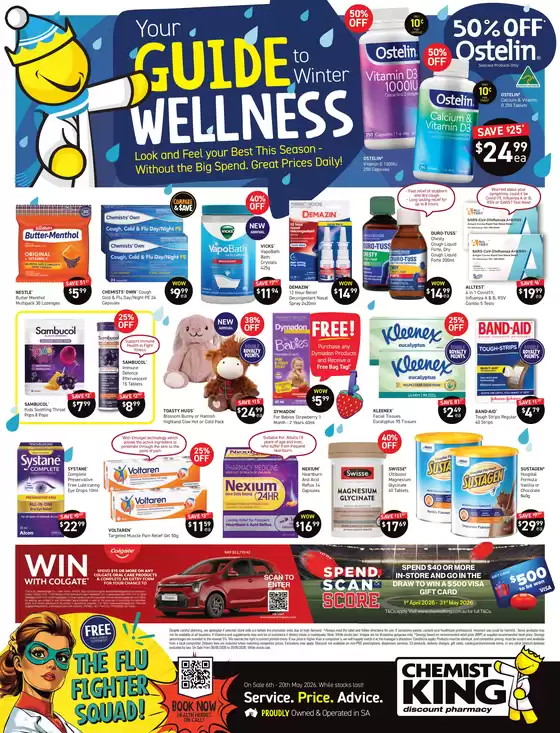 Chemist King catalogue | Your Guide To Winter Wellness | 2026-05-07T00:00:00.000Z - 2026-05-20T00:00:00.000Z