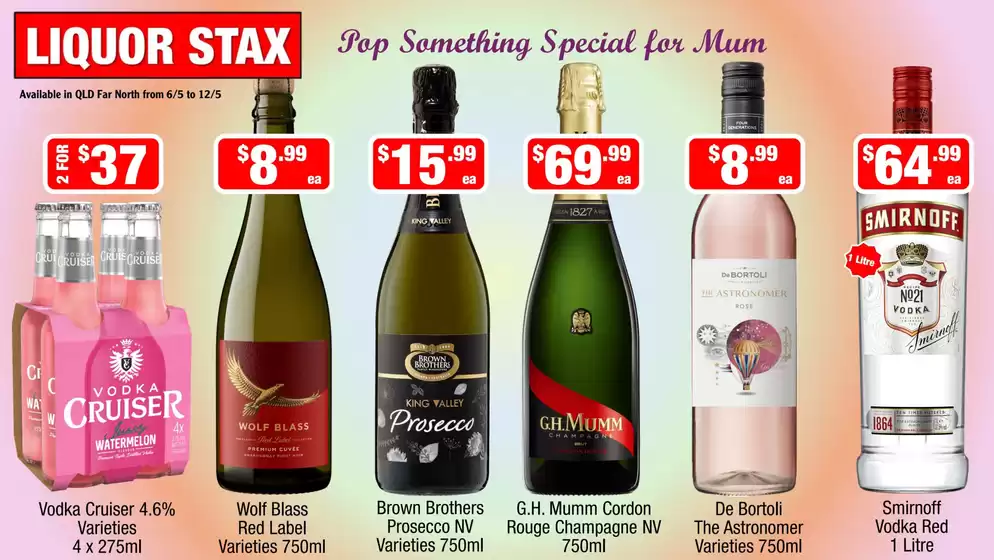 Liquor Stax catalogue | Special offers for you | 2026-05-06T00:00:00.000Z - 2026-05-12T00:00:00.000Z