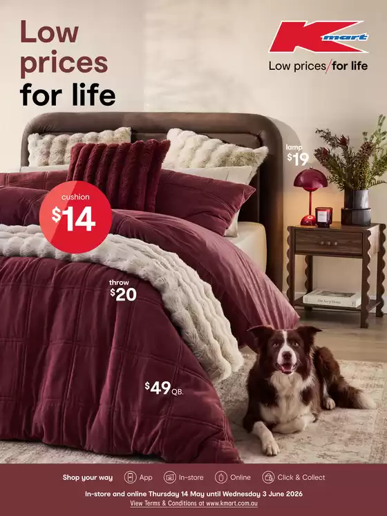Kmart catalogue in Hume ACT | Winter Living | 2026-05-14T00:00:00.000Z - 2026-06-03T00:00:00.000Z