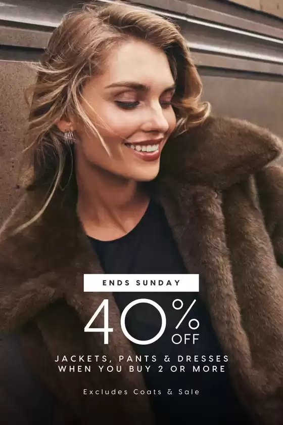 Portmans catalogue | 40% Off | 2026-05-08T00:00:00.000Z - 2026-05-10T00:00:00.000Z