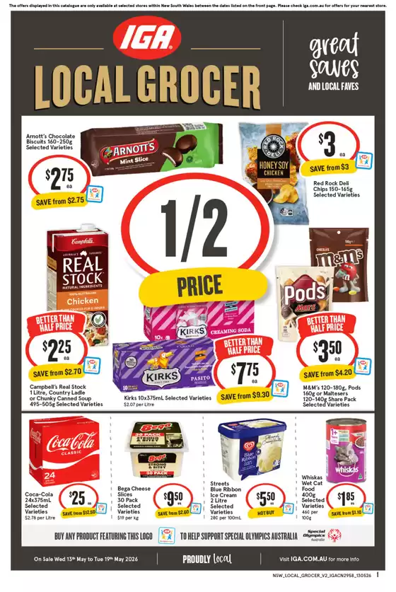 IGA catalogue | Top offers for thrifty shoppers | 2026-05-13T00:00:00.000Z - 2026-05-19T00:00:00.000Z