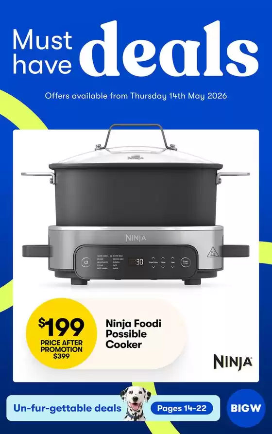 BIG W catalogue | Must Have Deals | 2026-05-14T00:00:00.000Z - 2026-05-28T00:00:00.000Z