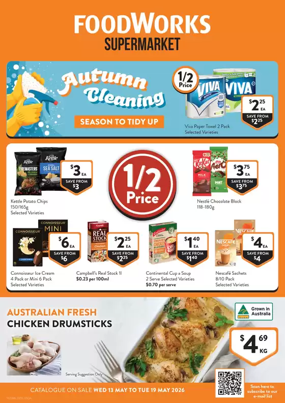 Foodworks catalogue | Supermarket | 2026-05-13T00:00:00.000Z - 2026-05-19T00:00:00.000Z