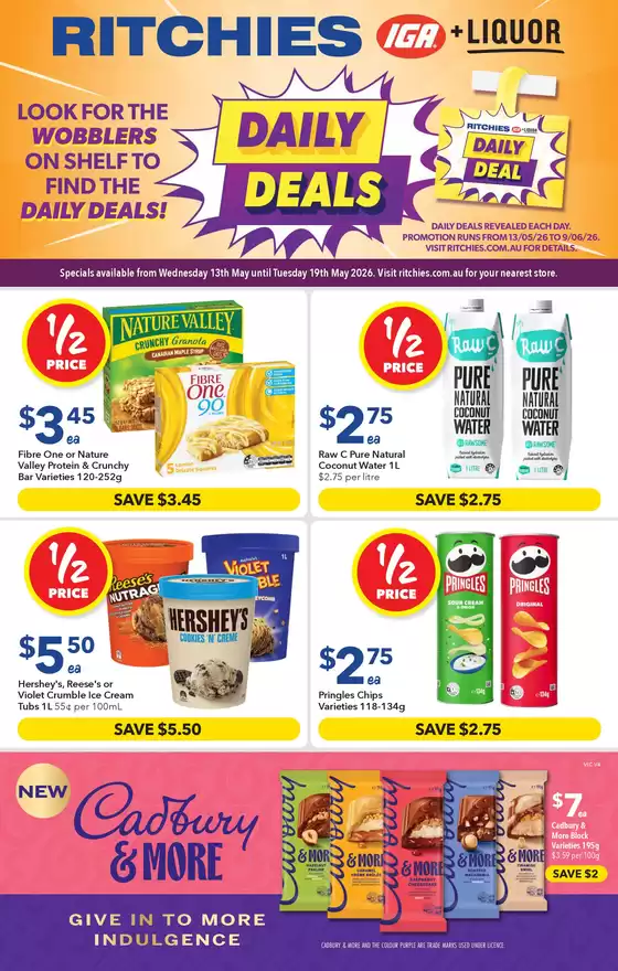 Ritchies catalogue | Sneak Peek - Ritchies Specials | 2026-05-13T00:00:00.000Z - 2026-05-19T00:00:00.000Z