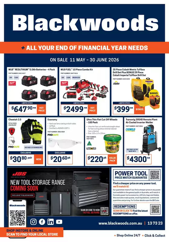 Blackwoods catalogue in Yamba NSW | End Of Financial Year Sale | 2026-05-12T00:00:00.000Z - 2026-06-30T00:00:00.000Z