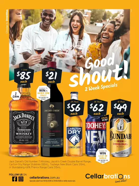 Cellarbrations catalogue | Good Shout! 18/05 | 2026-05-18T00:00:00.000Z - 2026-05-31T00:00:00.000Z