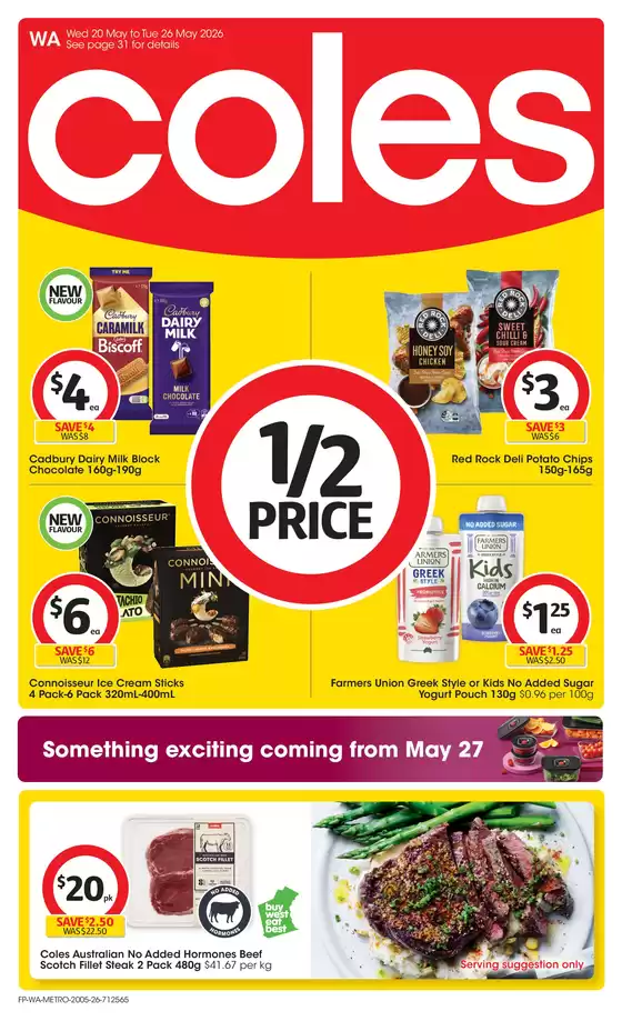 Coles catalogue in BIBRA WA | Coles Catalogue - 20th May | 2026-05-20T00:00:00.000Z - 2026-05-26T00:00:00.000Z