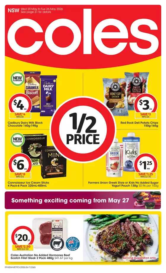 Coles catalogue in Macclesfield SA | Coles Catalogue - 20th May | 2026-05-20T00:00:00.000Z - 2026-05-26T00:00:00.000Z