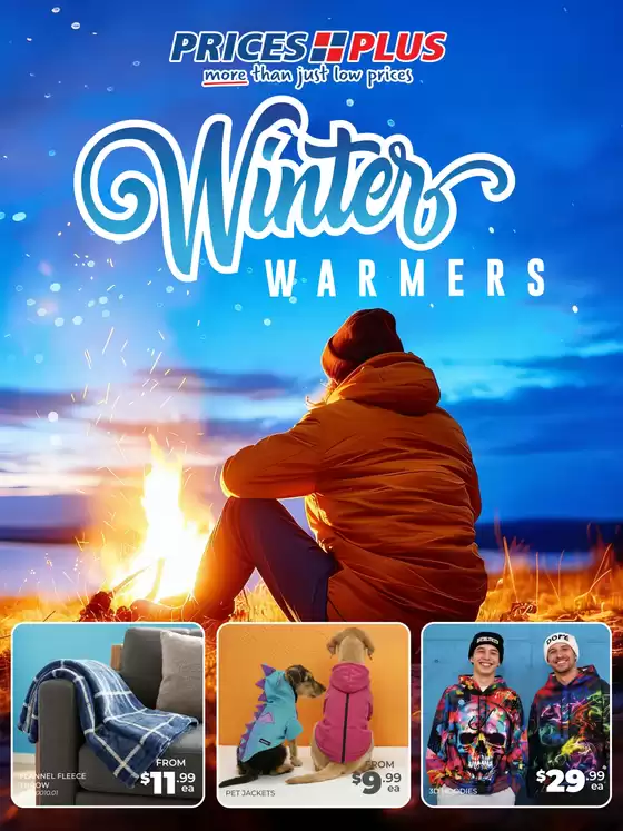 Prices Plus catalogue in Innisfail QLD | Winter Warmers | 2026-05-14T00:00:00.000Z - 2026-06-24T00:00:00.000Z