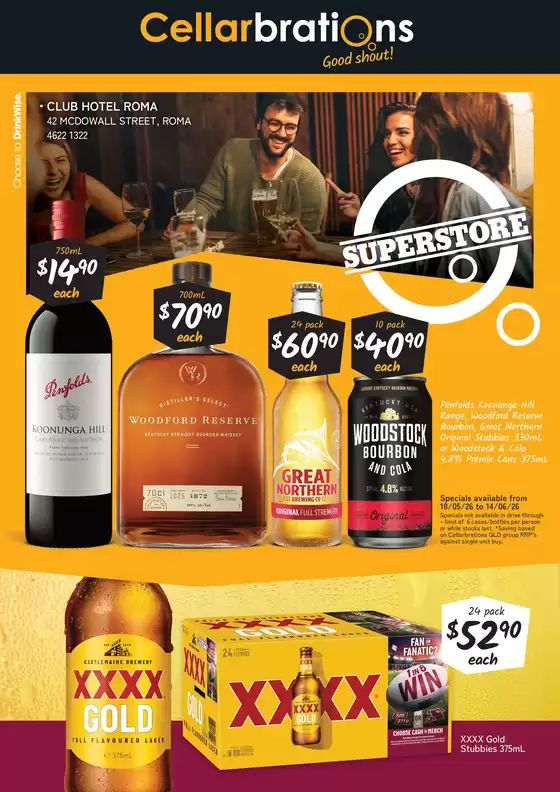 Cellarbrations catalogue | Good Shout! QLD SS 18/05 | 2026-05-18T00:00:00.000Z - 2026-06-14T00:00:00.000Z