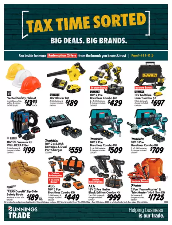 Bunnings Warehouse catalogue in Spring Farm NSW | Tax Time Sorted | 2026-05-14T00:00:00.000Z - 2026-06-30T00:00:00.000Z