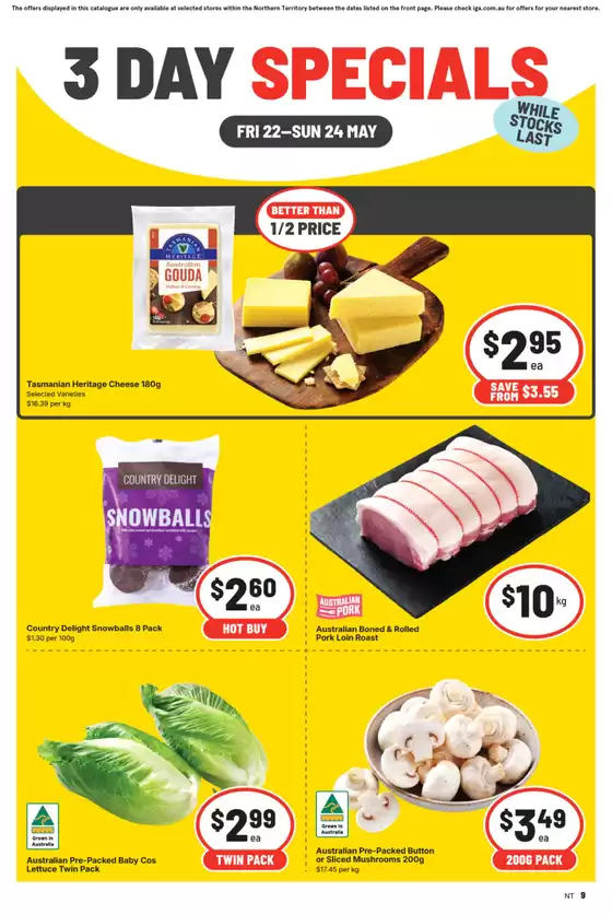 IGA catalogue | Great offer for bargain hunters | 2026-05-22T00:00:00.000Z - 2026-05-24T00:00:00.000Z