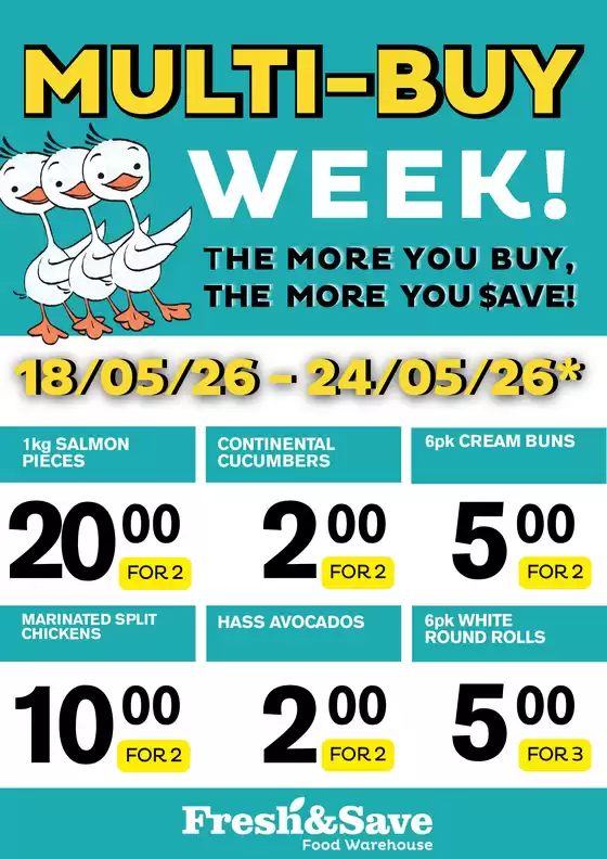 Fresh&Save catalogue in Macclesfield SA | Weekly Specials | 2026-05-18T00:00:00.000Z - 2026-05-24T00:00:00.000Z