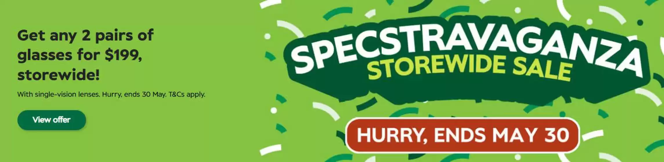 Specsavers catalogue | Specstravaganza | 2026-05-18T00:00:00.000Z - 2026-05-30T00:00:00.000Z