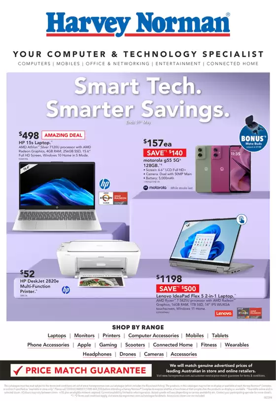Harvey Norman catalogue | Computers Smart Tech Smart Savings Digital Catalogue | 2026-05-19T00:00:00.000Z - 2026-05-31T00:00:00.000Z