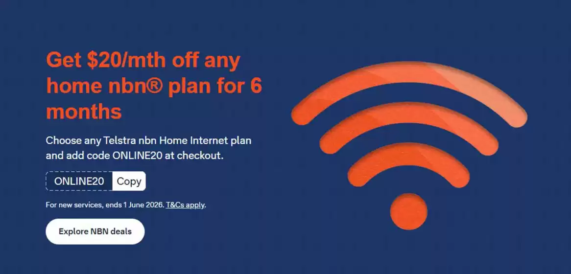 Telstra catalogue | Home Internet Deal | 2026-05-20T00:00:00.000Z - 2026-06-01T00:00:00.000Z